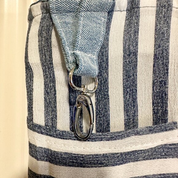 BUNDLE (2) New Hand Made Blue Jean Casual Everyday Shoulder Bag Handbag Boho - Picture 5 of 16